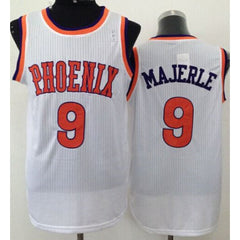 Suns #9 Dan Majerle White New Throwback Stitched NBA Jersey