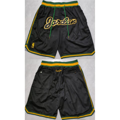 Men's Los Angeles Lakers Black Shorts