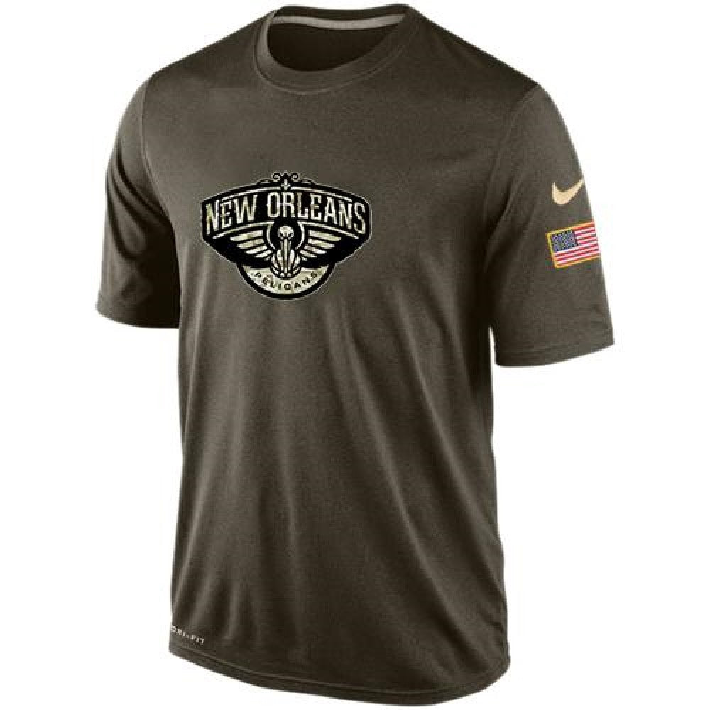 Men's New Orleans Pelicans Salute To Service Dri-FIT T-Shirt