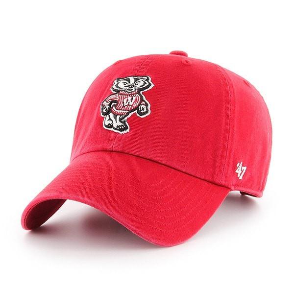 WISCONSIN BADGERS '47 CLEAN UP Red