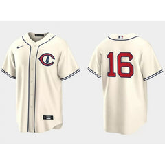 Men's Chicago Cubs #16 Patrick Wisdom 2022 Cream Field of Dreams Cool Base Stitched Baseball Jersey