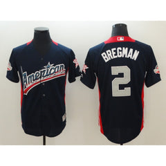 American League #2 Alex Bregman Navy 2018 MLB All-Star Game Home Run Derby Jersey