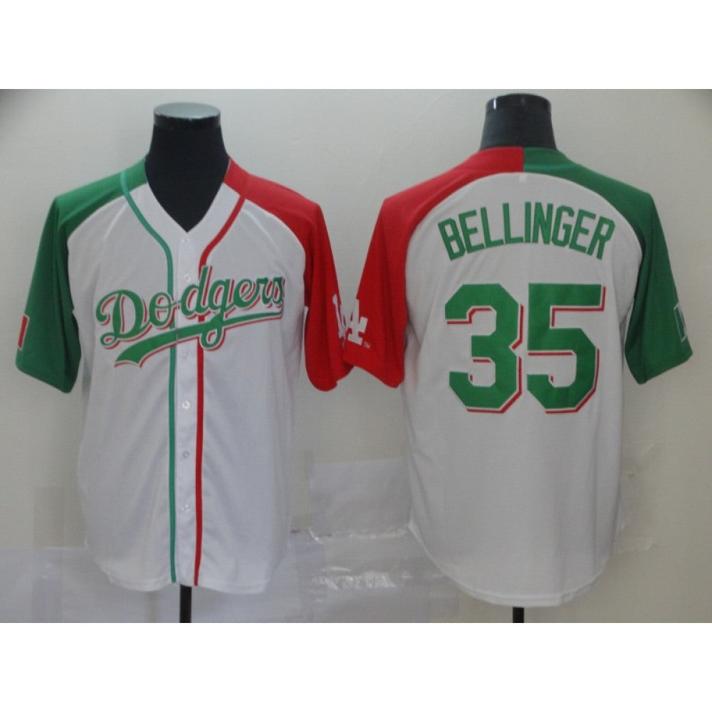 Men's Los Angeles Dodgers #35 Cody Bellinger Mexican Heritage Culture Night MLB Jersey
