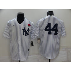 Men's New York Yankees #44 Reggie Jackson White Cool Base Stitched Baseball Jersey