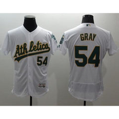 Athletics #54 Sonny Gray White Flexbase Authentic Collection Stitched MLB Jersey