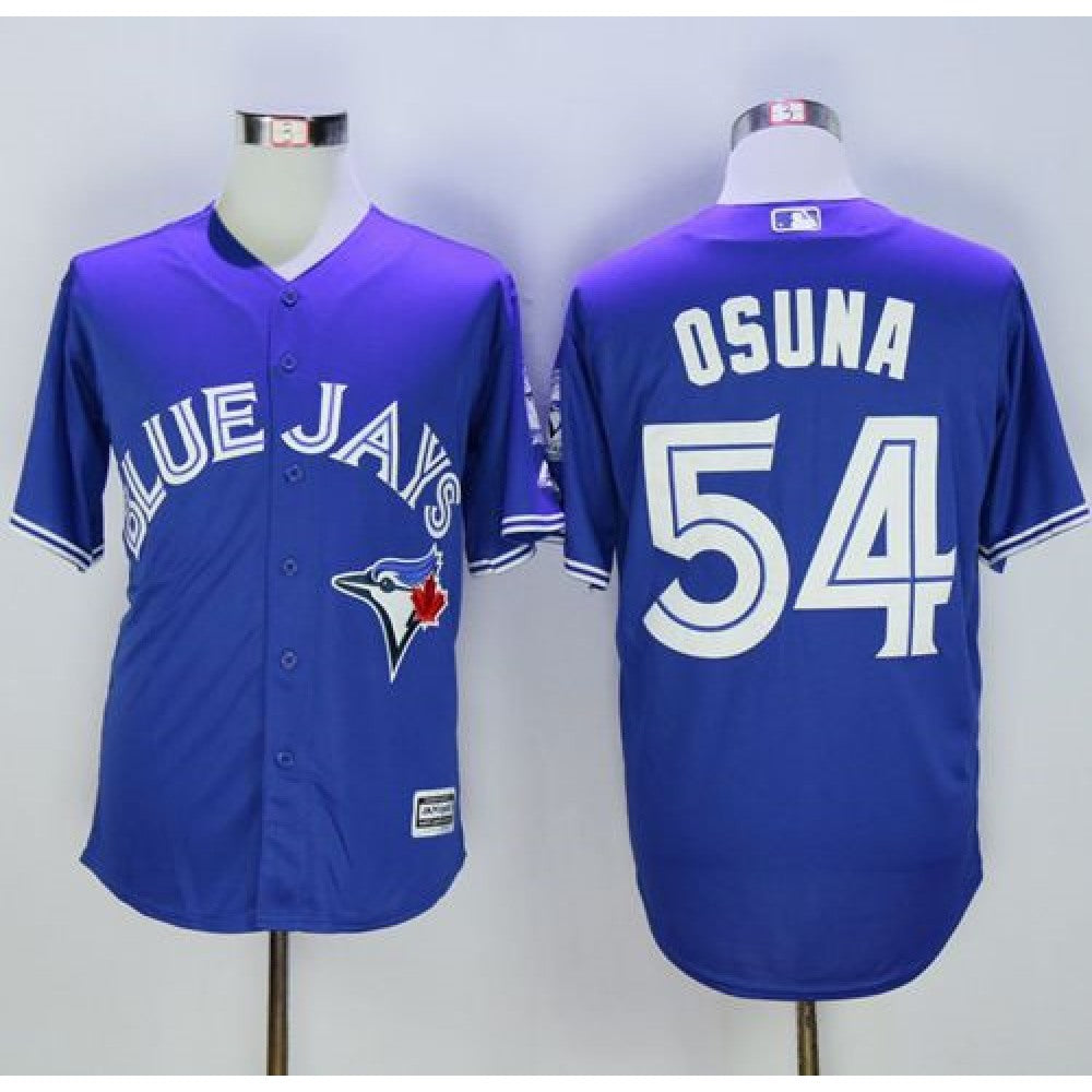 Blue Jays #54 Roberto Osuna Blue New Cool Base 40th Anniversary Stitched MLB Jersey