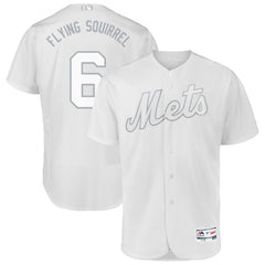 Men's New York Mets #6 Jeff McNeil "Flying Squirrel" Majestic White 2019 Players' Weekend Player Stitched MLB Jersey