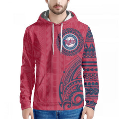 Men's Minnesota Twins Red Hoodie