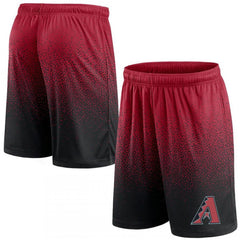 Men's Arizona Diamondbacks Red/Black Ombre Shorts