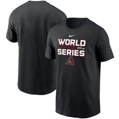 Men's Arizona Diamondbacks Black 2023 World Series Collection Dugout T-Shirt