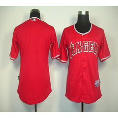 Angels of Anaheim Blank Red Cool Base Stitched MLB Jersey