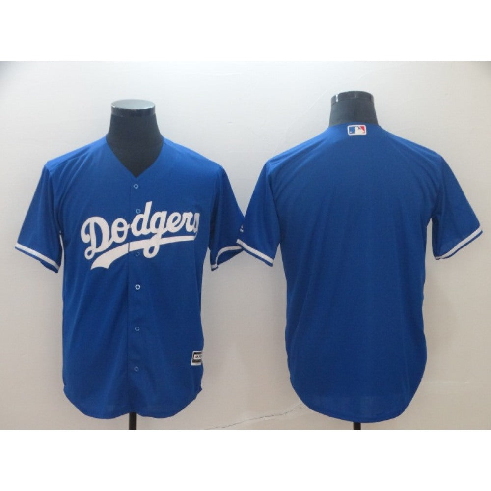 Men's Los Angeles Dodgers Majestic Royal Blank Cool Base Stitched MLB Jersey