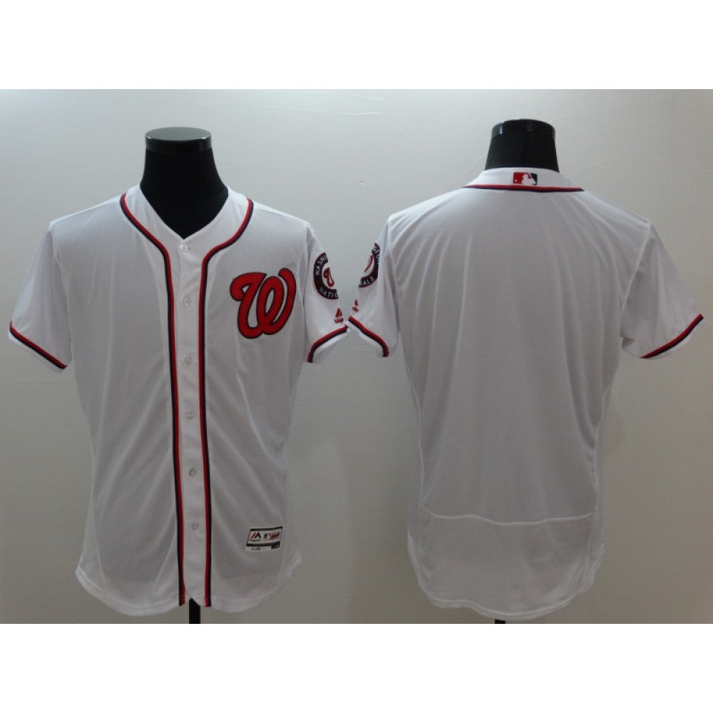 Men's Washington Nationals Majestic White Cool Base Stitched MLB Jersey