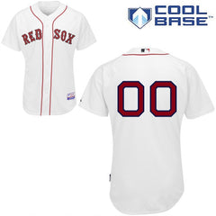Red Sox Personalized Authentic White MLB Jersey