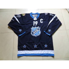 Blackhawks #19 Jonathan Toews 2012 All Star Navy Blue Stitched NHL Jersey