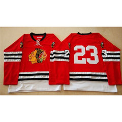 Mitchell And Ness 1960-61 Blackhawks #23 Kris Versteeg Red Stitched NHL Jersey