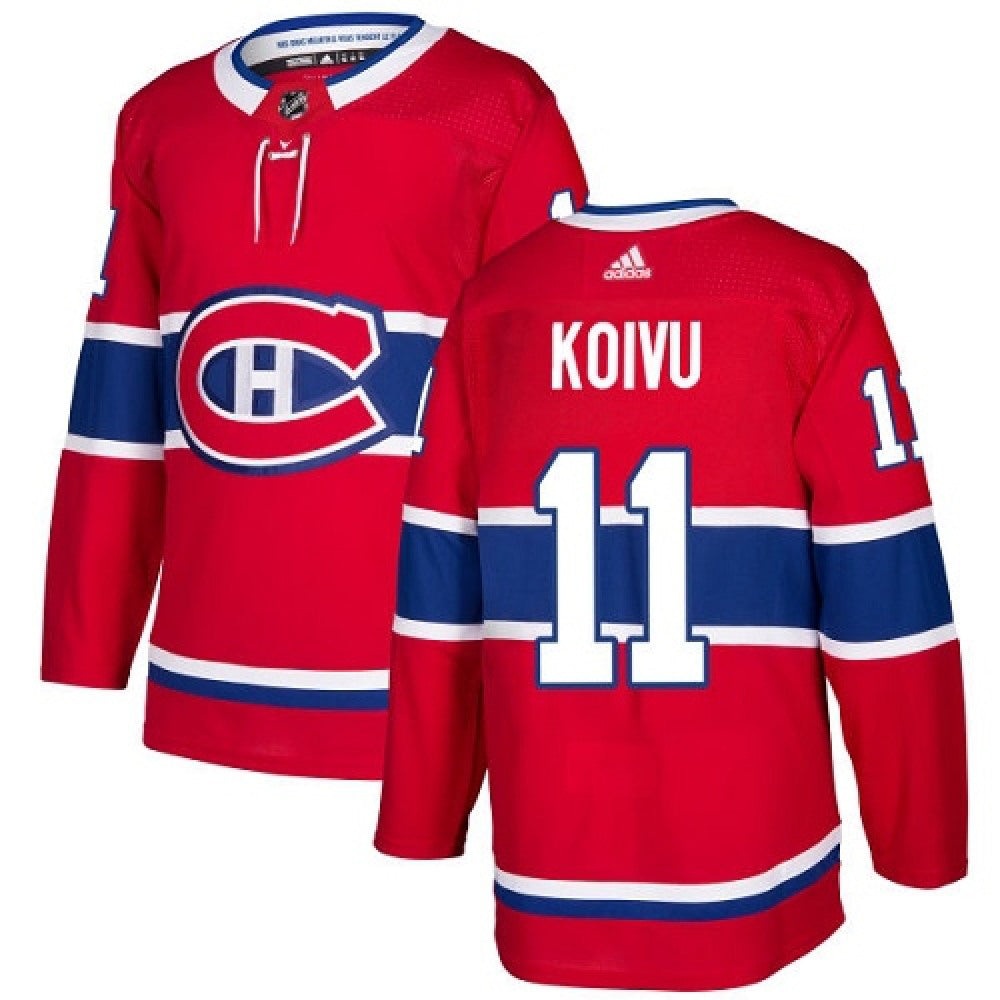 Men's Montreal Canadiens #11 Brendan Gallagher Red Stitched NHL Jersey