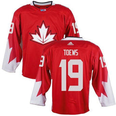 Team Canada #19 Jonathan Toews Red 2016 World Cup Stitched Youth NHL Jersey