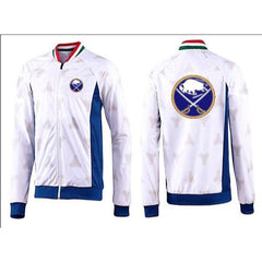 NHL Buffalo Sabres Zip Jackets White-2
