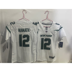 Youth New York Jets #12 Joe Namath White Vapor Untouchable Limited Stitched Jersey 