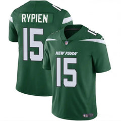 Men's New York Jets #15 Brett Rypien Green Vapor Untouchable Limited Stitched Jersey 