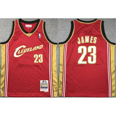 Youth Cleveland Cavaliers #23 LeBron James Red Stitched Jersey