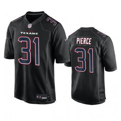 Men's Houston Texans #31 Dameon Pierce Black Fashion Vapor Untouchable Limited Stitched Football Jersey 