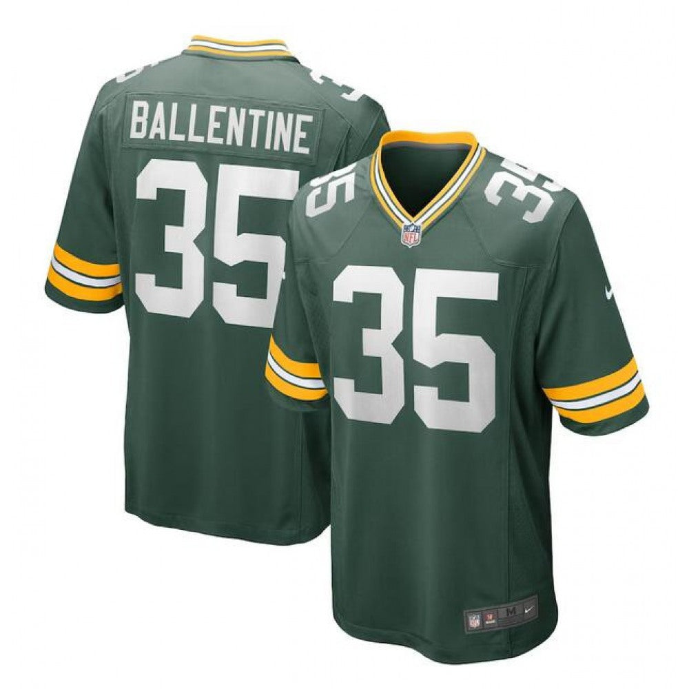 Men's Green Bay Packers #35 Corey Ballentine Green Stitched Game Jersey 