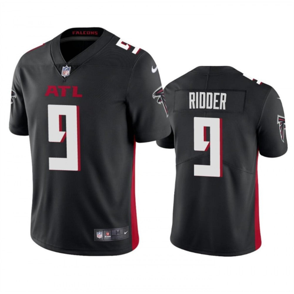 Men's Atlanta Falcons #9 Desmond Ridder Black Vapor Untouchable Limited Stitched Football Jersey 