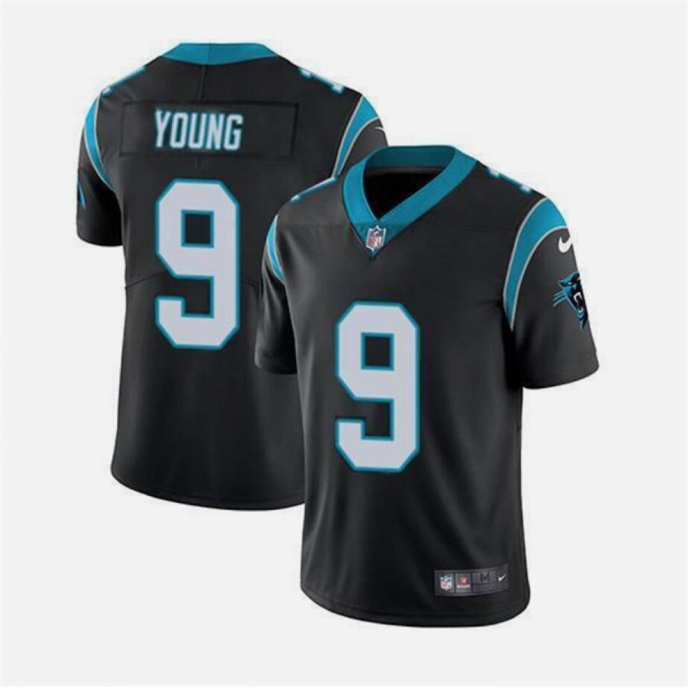 Youth Carolina Panthers #9 Bryce Young Black Vapor Untouchable Limited Stitched Jersey 