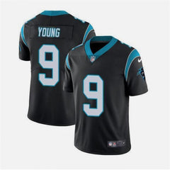 Youth Carolina Panthers #9 Bryce Young Black Vapor Untouchable Limited Stitched Jersey 