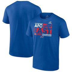 Men's Buffalo Bills Royal 2023 AFC East Division Champions Conquer T-Shirt 