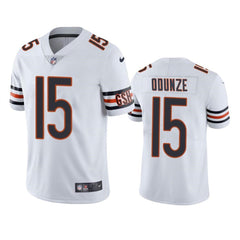 Men's Chicago Bears #15 Rome Odunze White 2024 Draft Vapor Stitched Football Jersey 