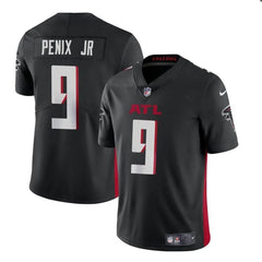 Men's Atlanta Falcons #9 Michael Penix Jr Black 2024 Draft Vapor Untouchable Limited Stitched Football Jersey 