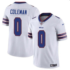 Youth Buffalo Bills#0 Keon Coleman White 2024 Draft Vapor Untouchable Limited Stitched Football Jersey 