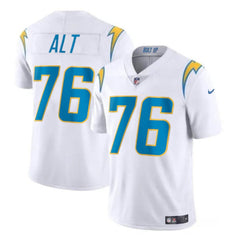 Youth Los Angeles Chargers #76 Joe Alt White 2024 Draft Vapor Limited Stitched Football Jersey 