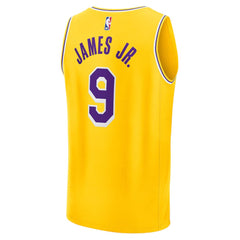 Men's Los Angeles Lakers Bronny James  Gold 2024 NBA Draft Fast Break Player Jersey - Icon Edition