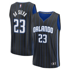 Youth Orlando Magic Tristan da Silva  Black 2024 NBA Draft Fast Break Player Jersey - Icon Edition