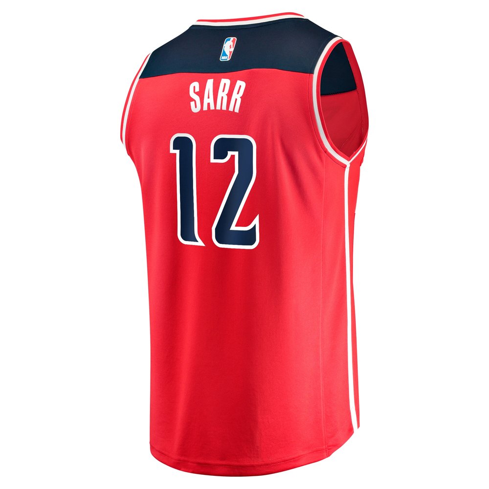 Youth Washington Wizards Alexandre Sarr  Red 2024 NBA Draft Fast Break Player Jersey - Icon Edition