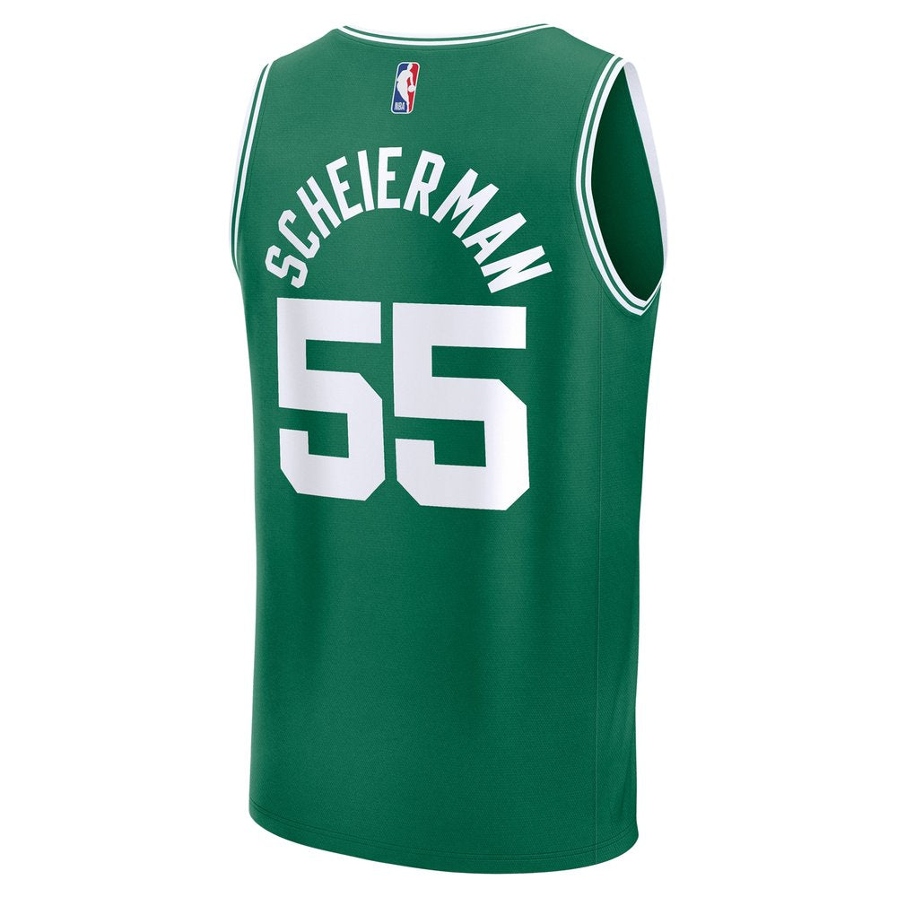 Youth Boston Celtics Baylor Scheierman  Kelly Green 2024 NBA Draft Fast Break Player Jersey - Icon Edition