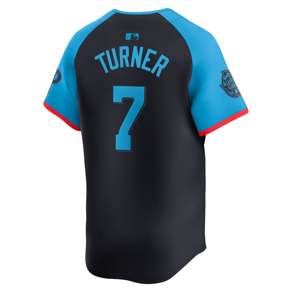 Men's National League Trea Turner Navy 2024 MLB All-Star Game Limited Player Jersey