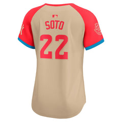 Women's American League Juan Soto Cream 2024 MLB All-Star Game Limited Player Jersey