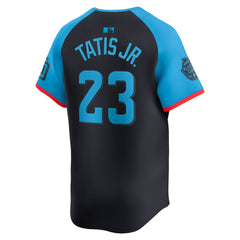 Men's National League Fernando Tatis Jr. Navy 2024 MLB All-Star Game Limited Player Jersey