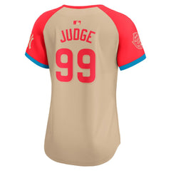 Women's American League Aaron Judge Cream 2024 MLB All-Star Game Limited Player Jersey