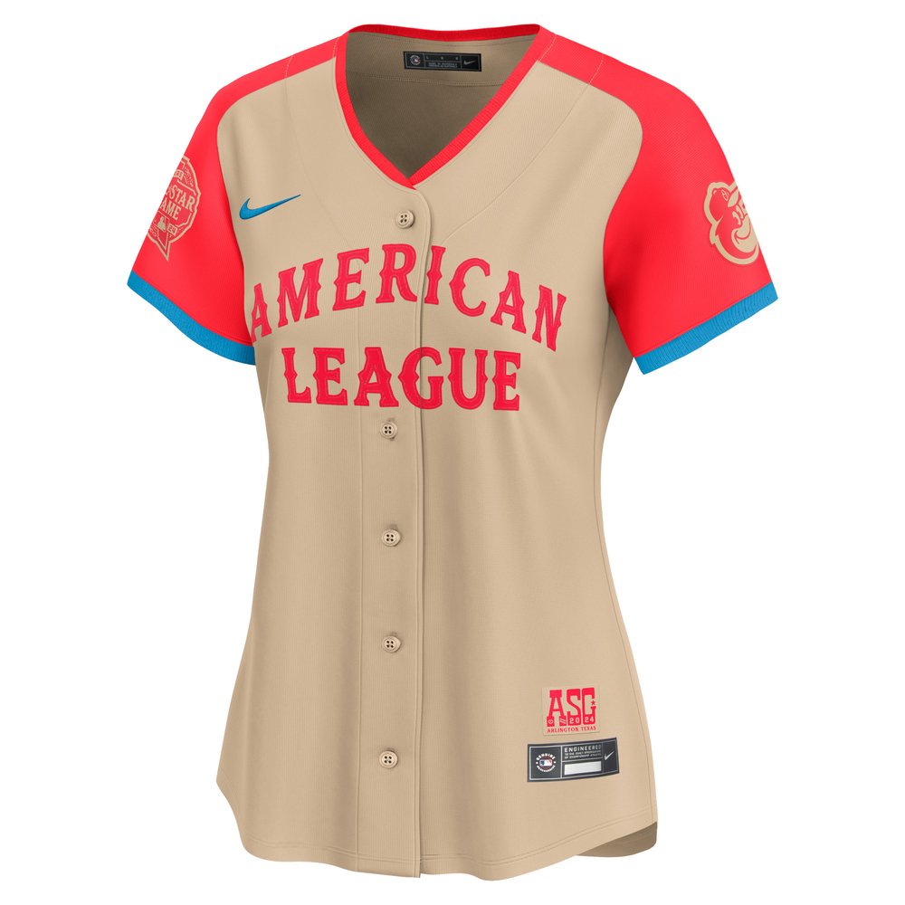 Women's American League Adley Rutschman Cream 2024 MLB All-Star Game Limited Player Jersey