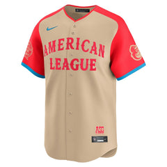 Men's American League Gunnar Henderson Cream 2024 MLB All-Star Game Limited Player Jersey
