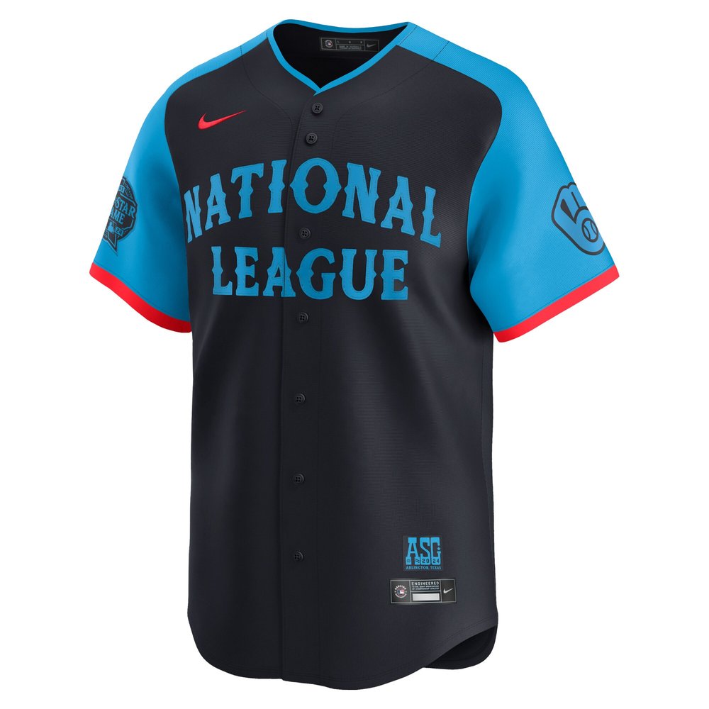 Men's National League William Contreras Navy 2024 MLB All-Star Game Limited Player Jersey