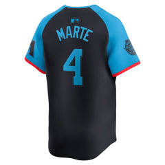 Men's National League Ketel Marte Navy 2024 MLB All-Star Game Limited Player Jersey