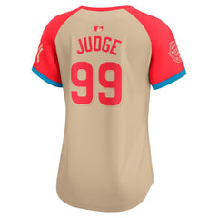 Women's American League Aaron Judge Cream 2024 MLB All-Star Game Limited Player Jersey