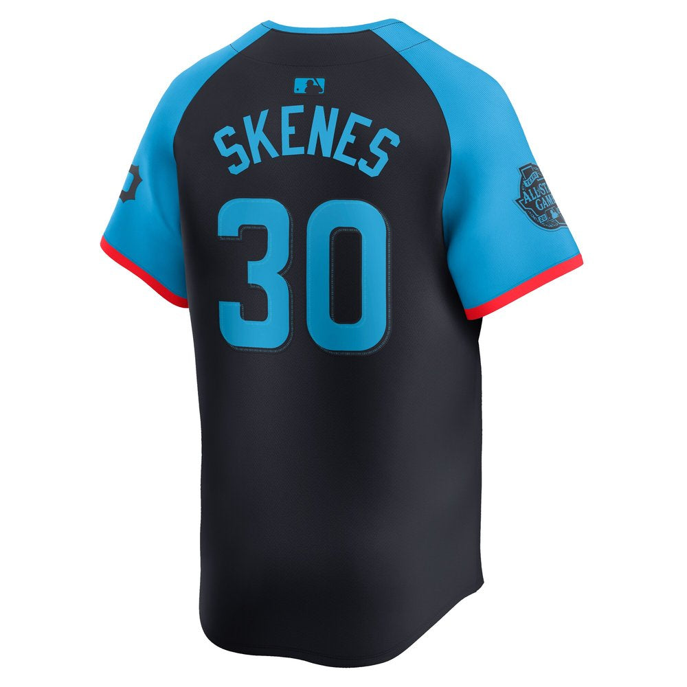 Men's National League Paul Skenes Navy 2024 MLB All-Star Game Limited Player Jersey